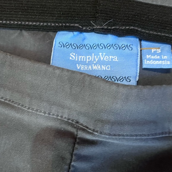 Simply Vera Vera Wang Gray Pants - Picture 2 of 3